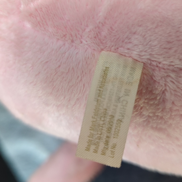 Piggy bank with plush body - Picture 6 of 6